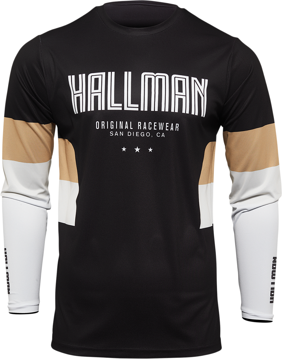 Hallman Differ Draft Jersey - Black/Latte - 3XL