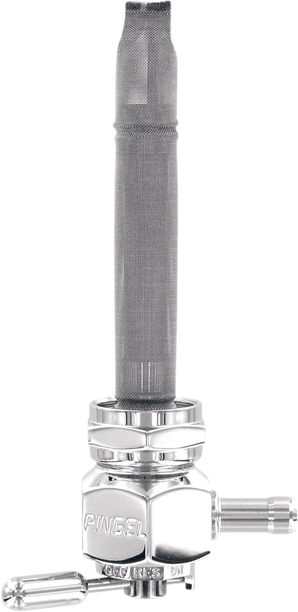 Fuel Valve - Chrome - 22mm - Hex