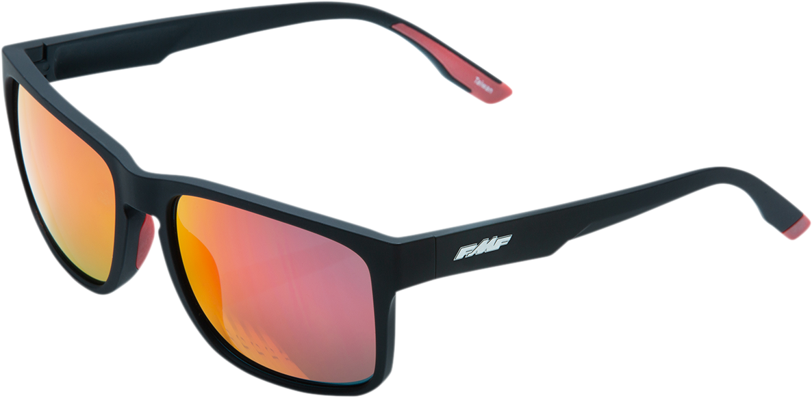 Lentes FMF Gears - negro/rojo