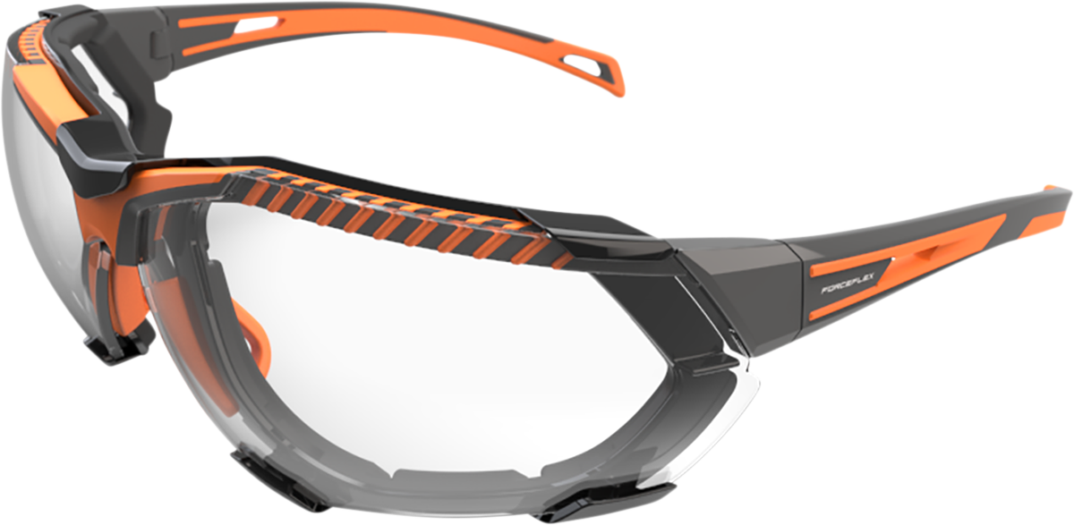 FF4 Sunglasses - Foam - Gray/Orange - Clear