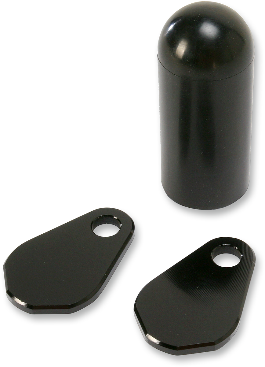 Block Off Plate - Black