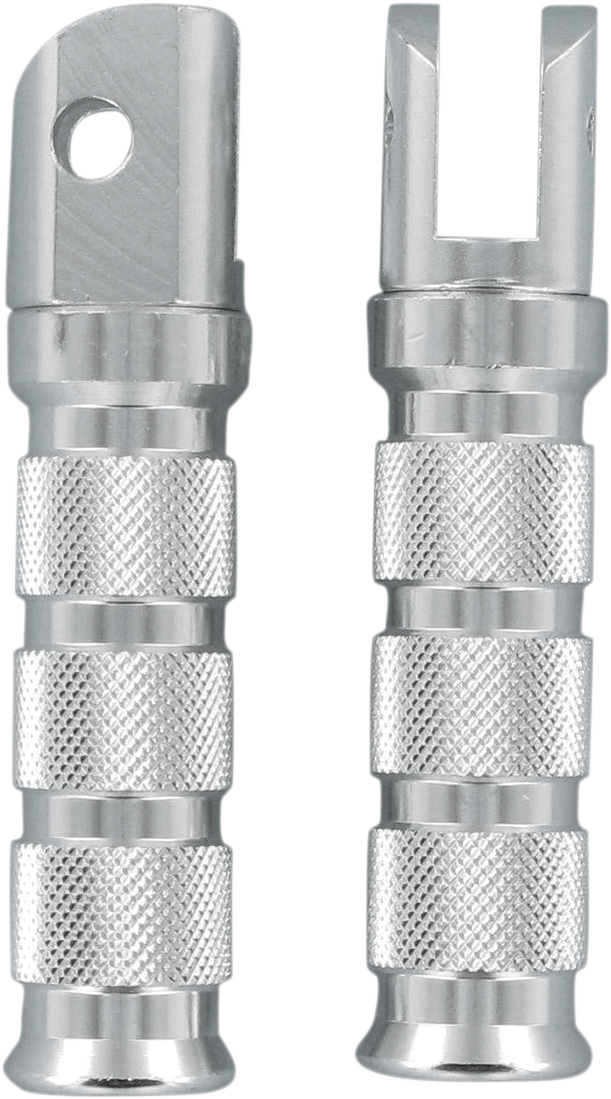 Front Footpegs - Silver - Honda