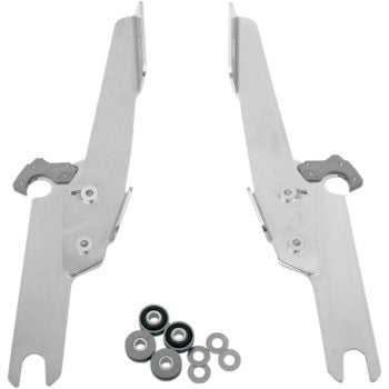 Kit de Montaje Parabrisas Fats/Slim Aluminio Pulido H-D Road King 1994 - 2021