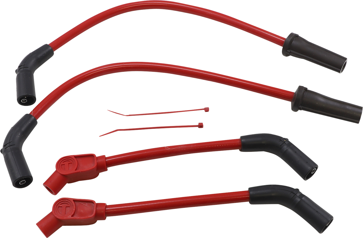 Spark Plug Wires - 10.4 mm - Red