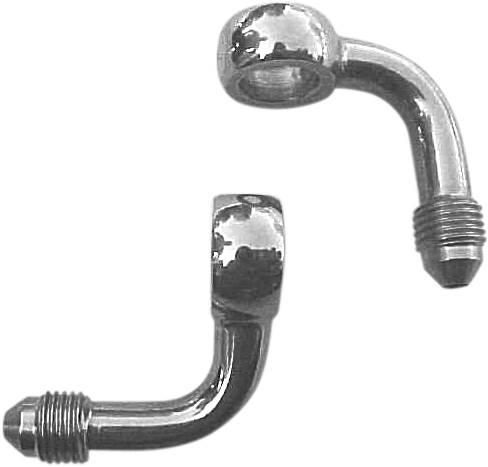 Banjo - 3/8" - 90° - Stainless Steel