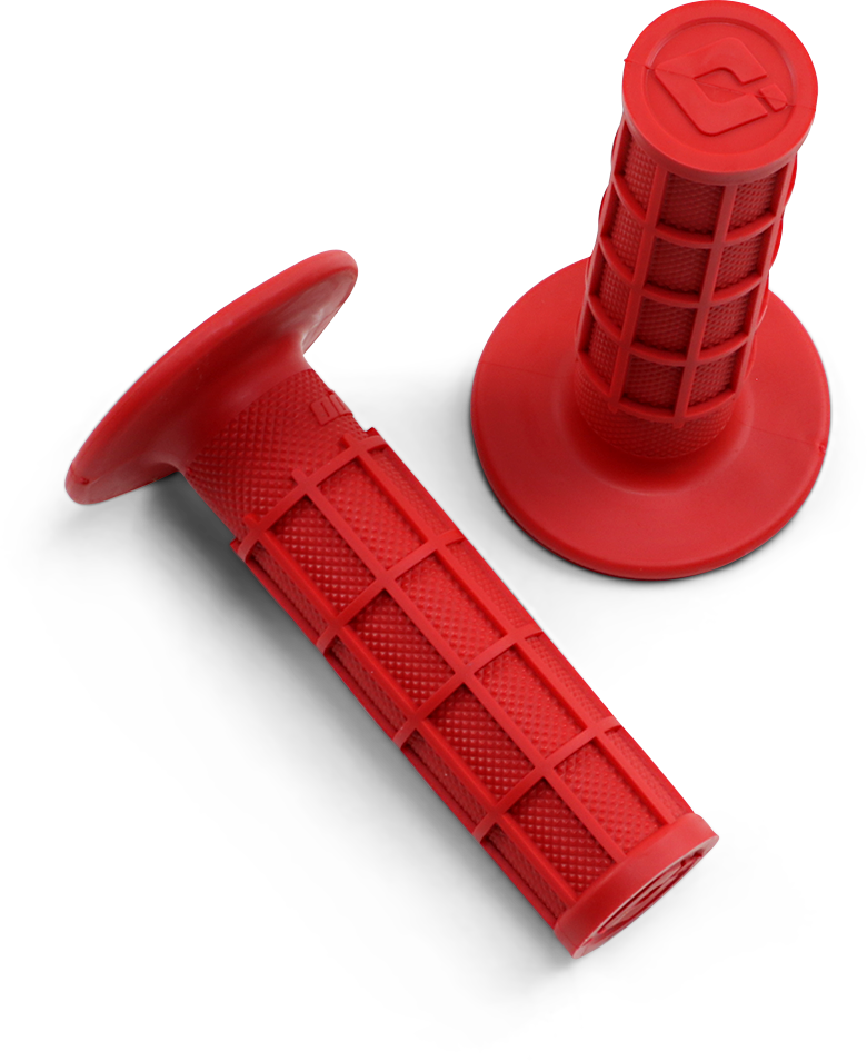 Grips - Ruffian - Full-Waffle - Red