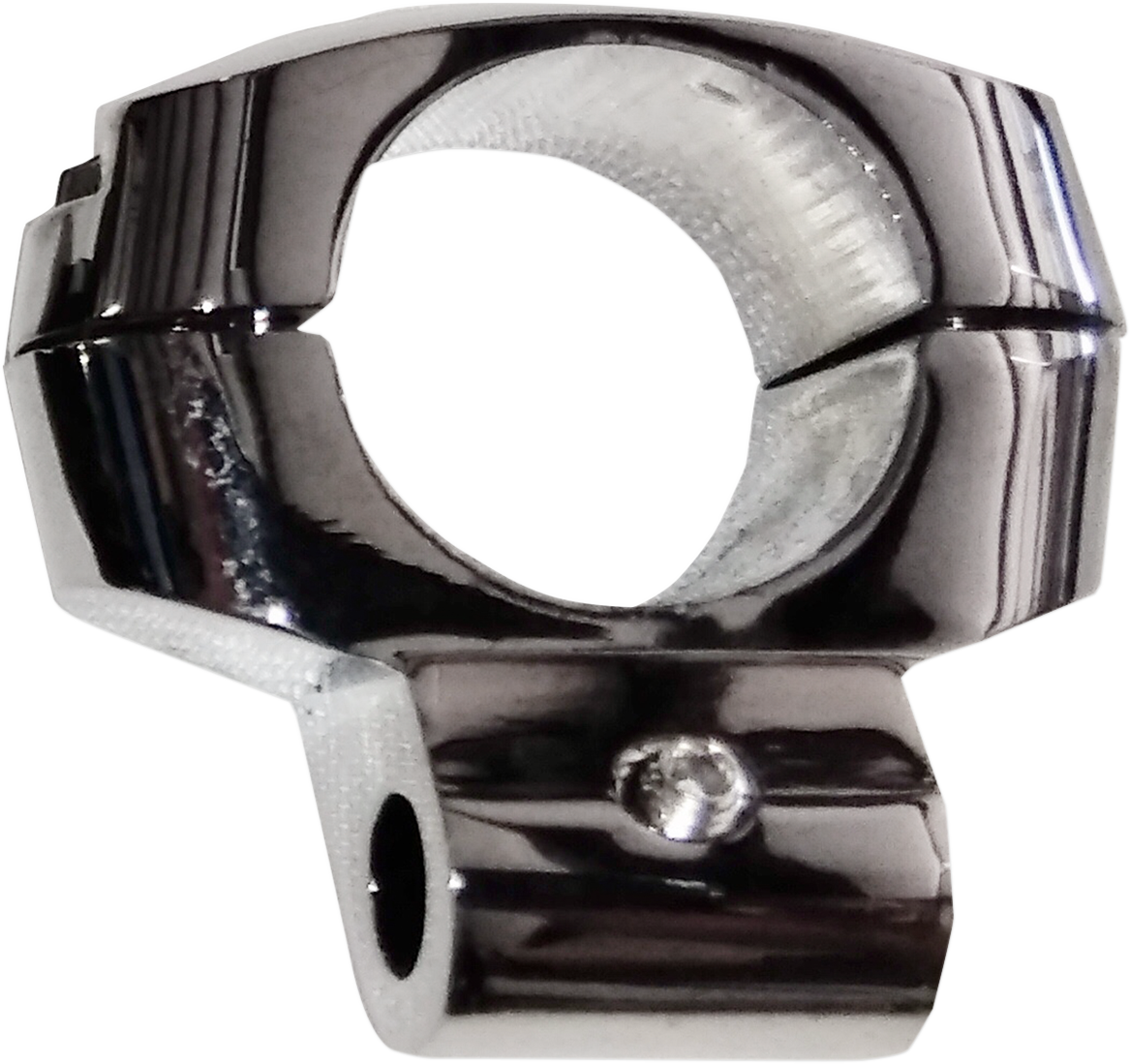 Handlebar Led Clamp - Black Chrome - 1"