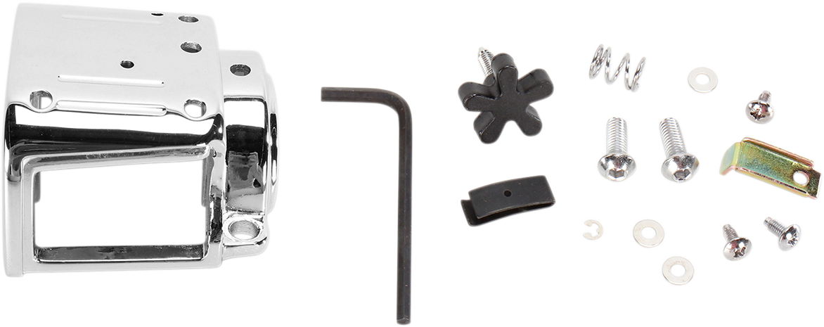 Carcasa de Interruptor Inferior Izquierda - Cromo