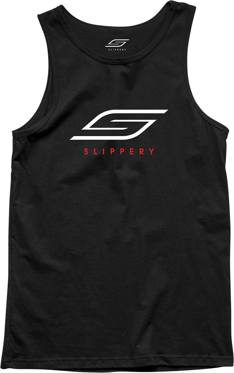 Slippery Tank Top - Black - Medium