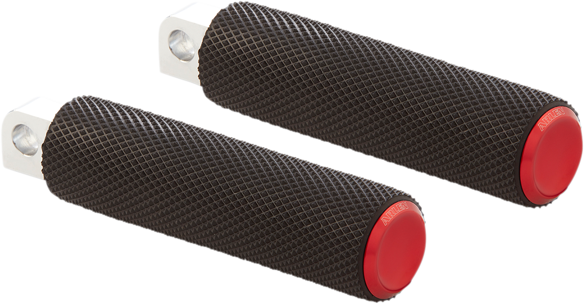Peg - Knurled - Red
