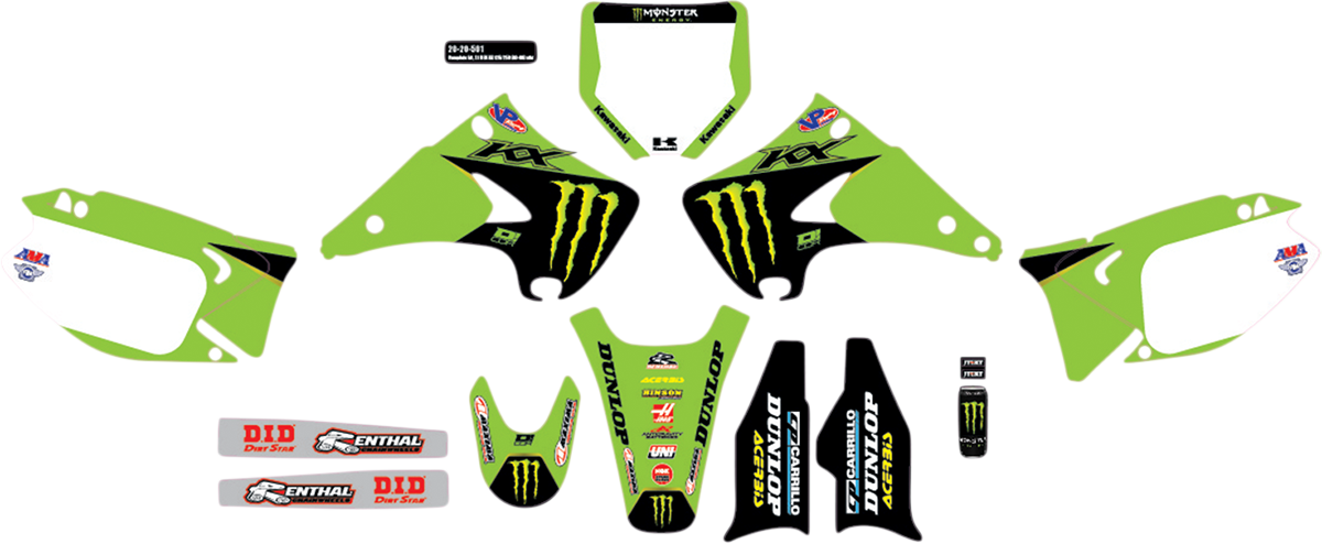 Graphic Kit - '21 MEK - Kawasaki