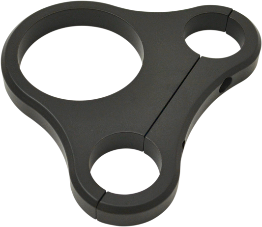 1.25" T-Bar Single Gauge Mount - Flat Black - For 2.375/2.4" Mini Gauge