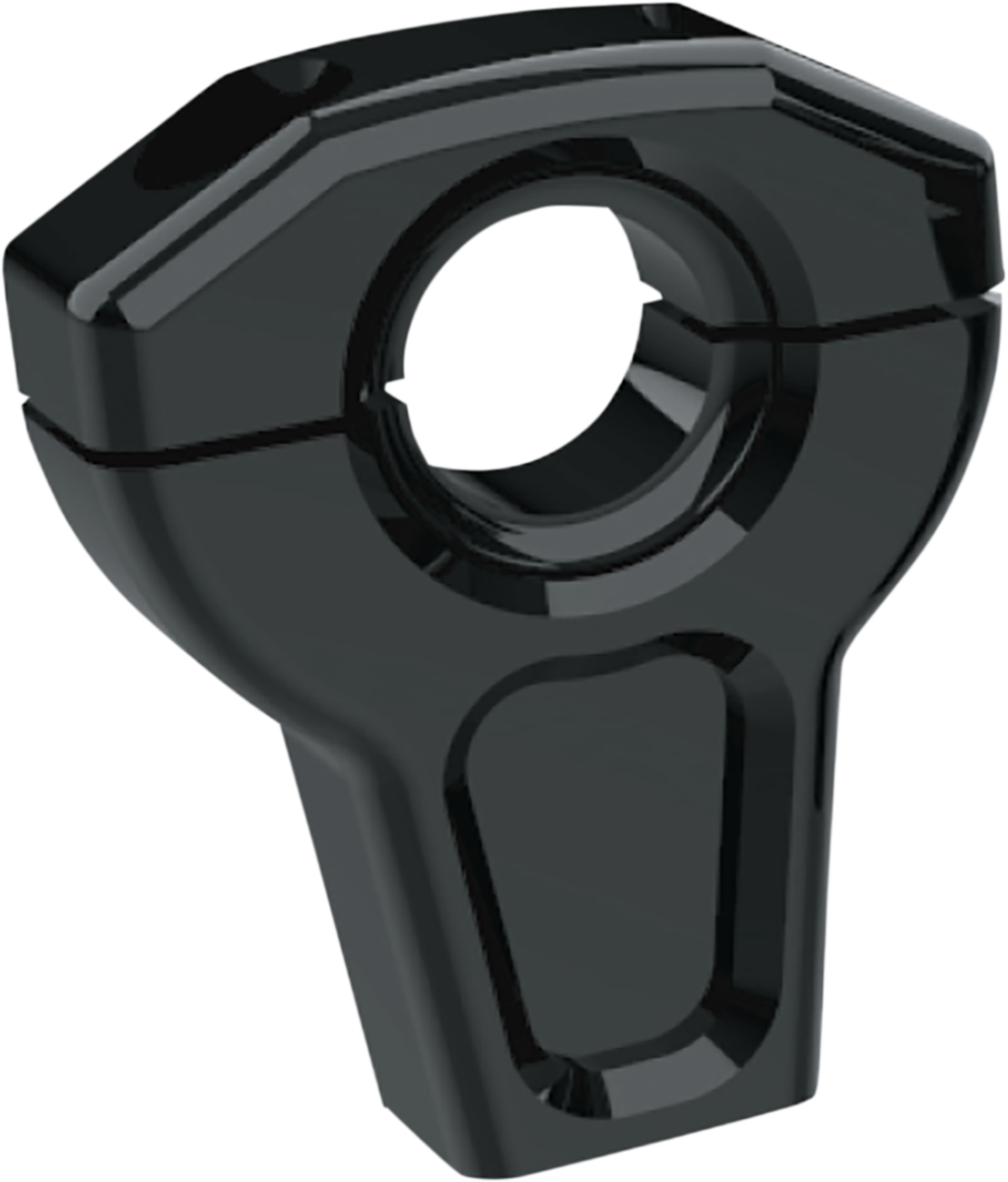 Risers - Straight - 2-1/2" - Black