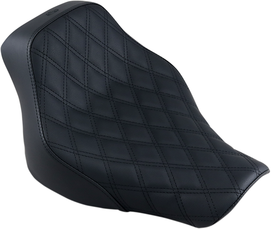 Renegade Seat - Lattice Stitched - Black - FLST9673