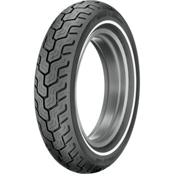 Llanta trasera franja blanca Dunlop Harley-Davidson original D402 - MT90-16 - 74H
