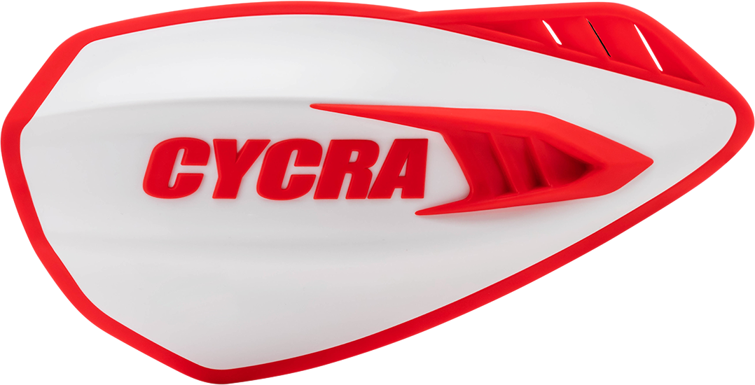Handguards - Cyclone - White/Red