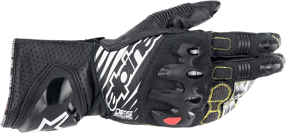 Guantes Alpinestars GP Tech v2 - Negro/Blanco
