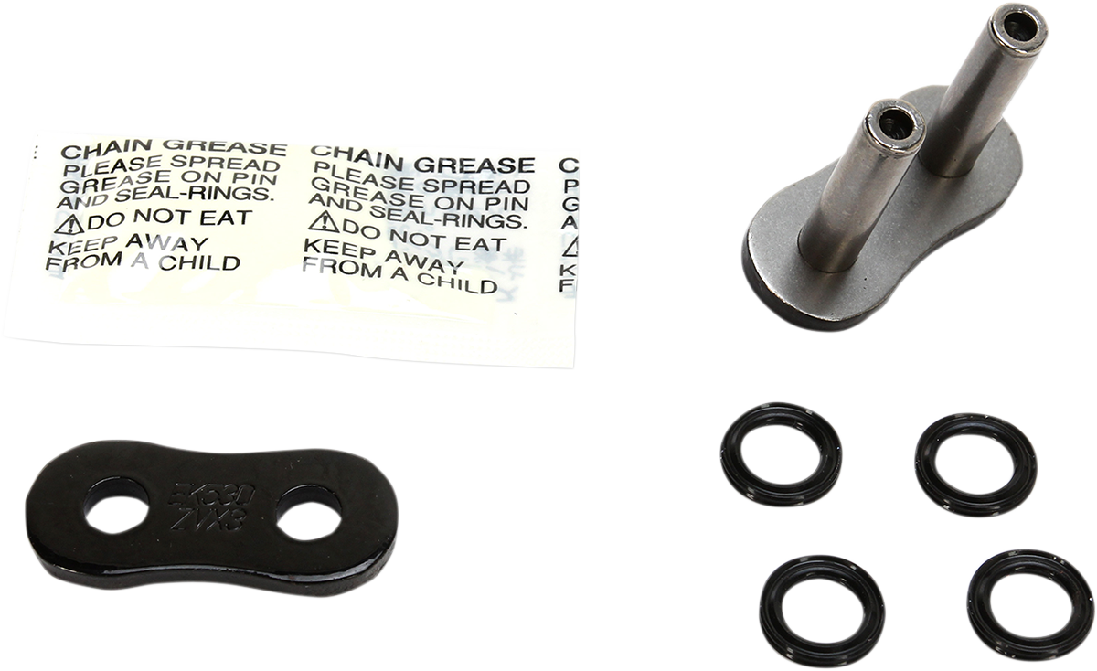 530 ZVX3 - Rivet Connecting Link - Black