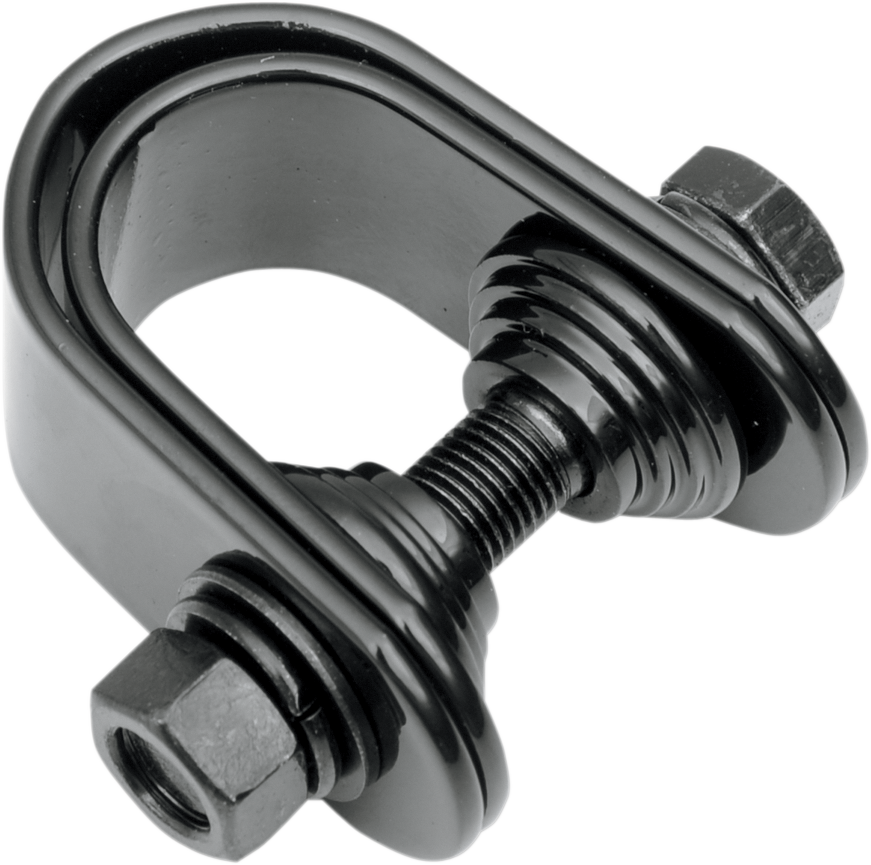 Mini Speedometer/Tachometer Clamp - For 1"/1.25" Tube - Gloss Black