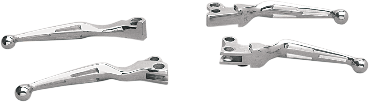 Palancas Ranuradas - Cromo