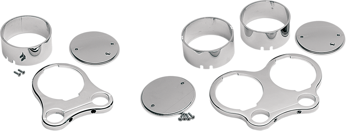 Montaje de Velocimetro Simple para barra en T de 1.25"