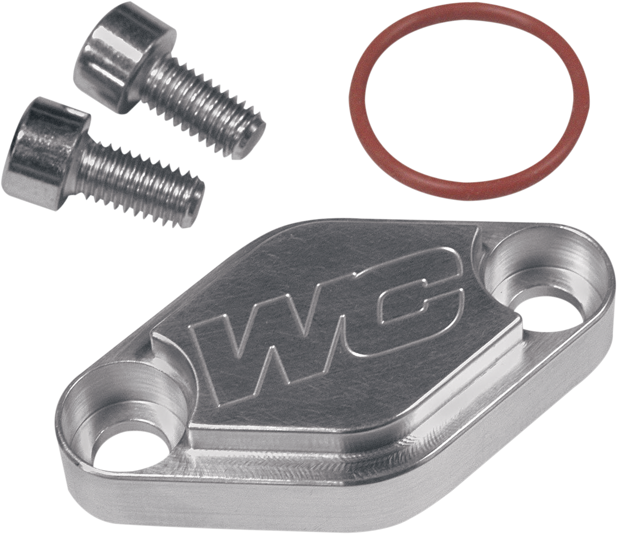 Block Off Plate - Silver