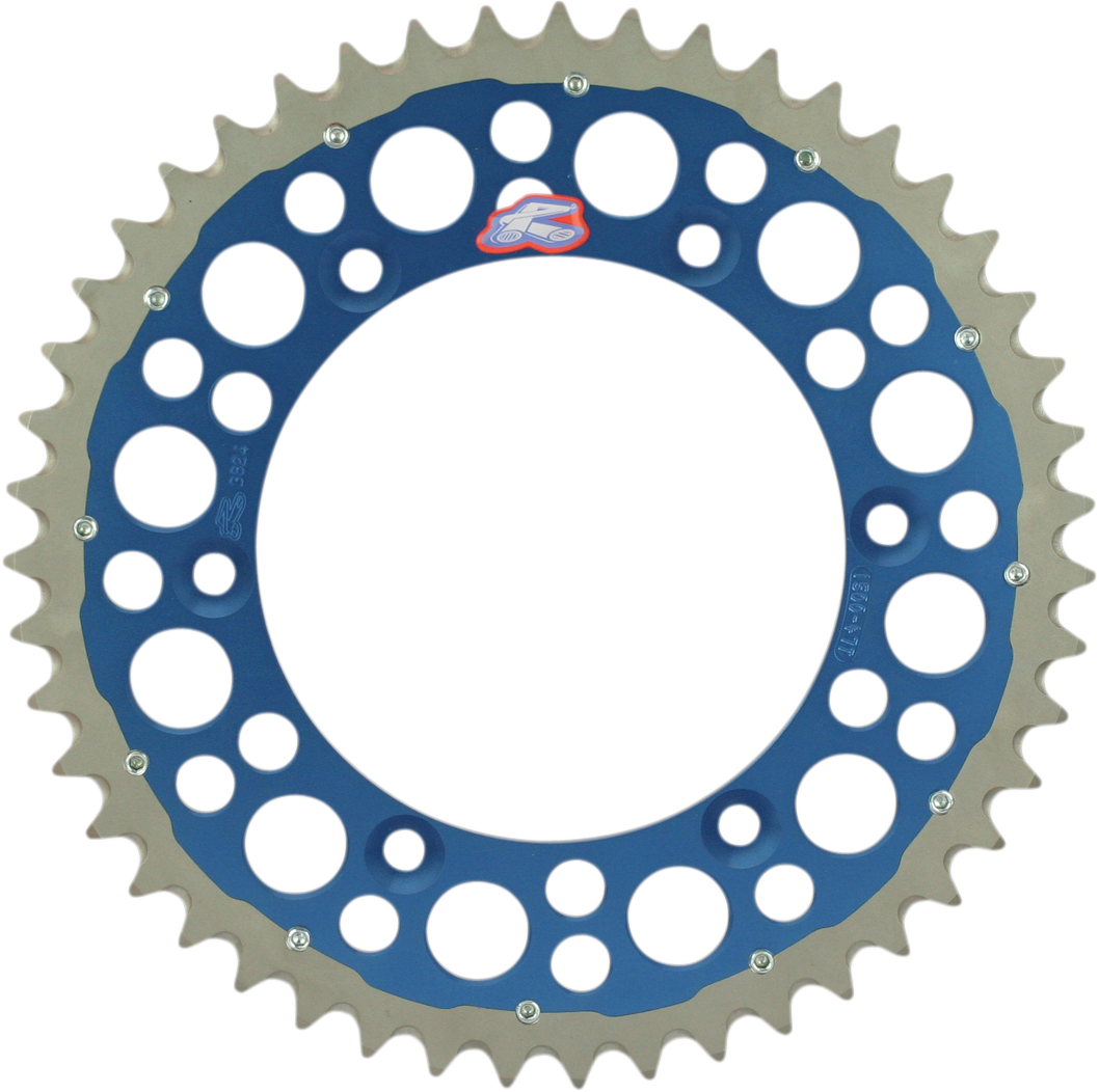Twinringâ„¢ Rear Sprocket - 49-Tooth - Blue