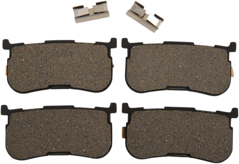 Semi-Metallic Brake Pads - Rear