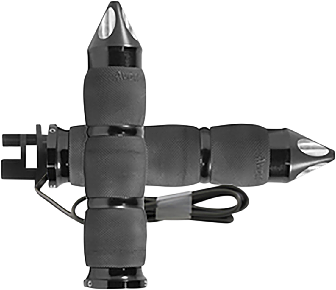 Grips - Heated - Air Cushion - Spike - Indian - Black