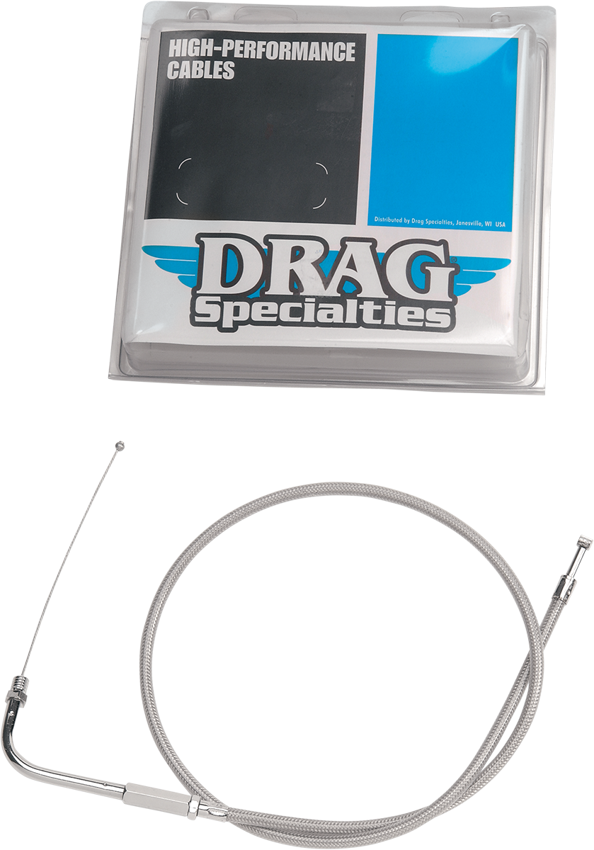 Throttle Cable - 32-1/2" - Braided