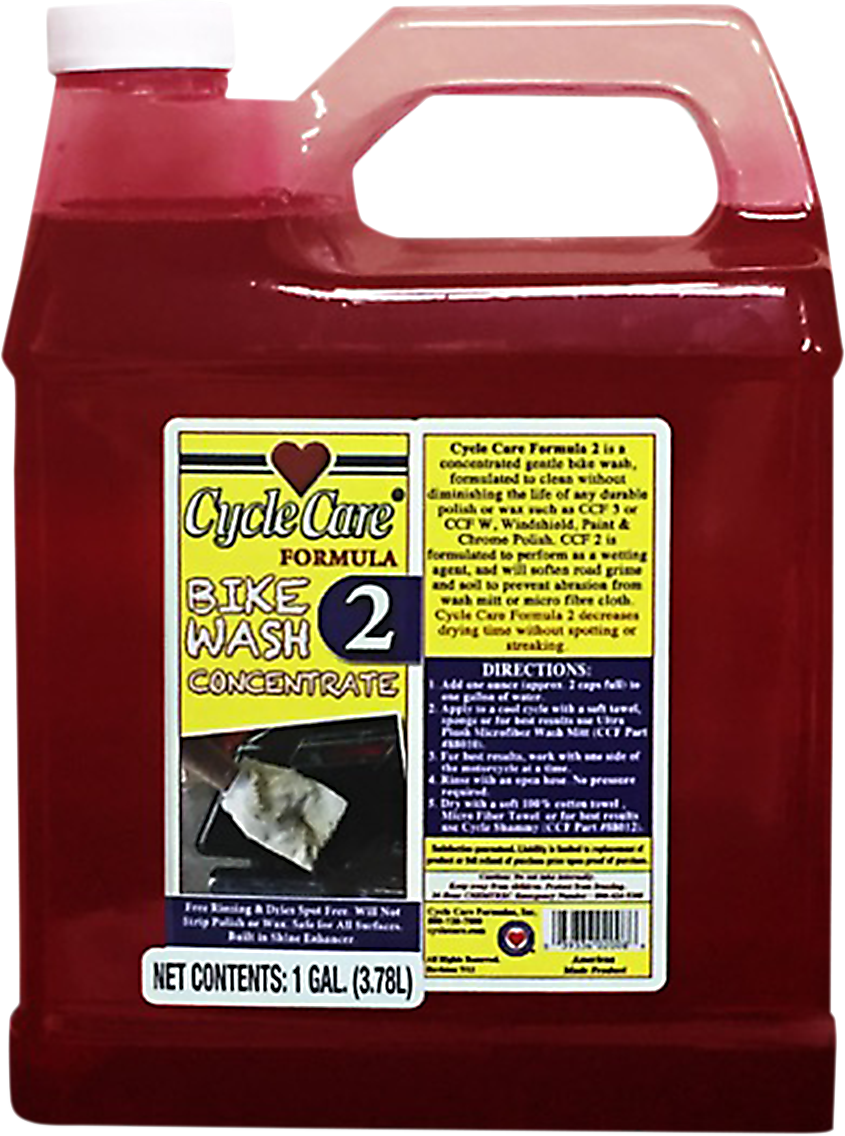 Formula 2 Bike Wash - 1 U.S. gal.