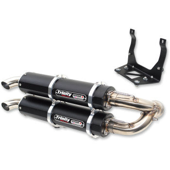Stage 5 Slip- Silenciador - Black - Dual TRINITY RACING Maverick X3 2016-2018