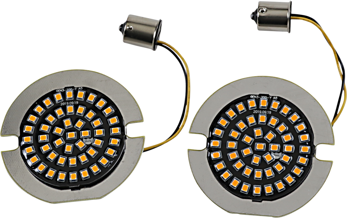 Flat-Style Turn Signal Insert - Amber