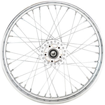 Rin Delantero Single Disc No ABS Chrome 21"x2.15"