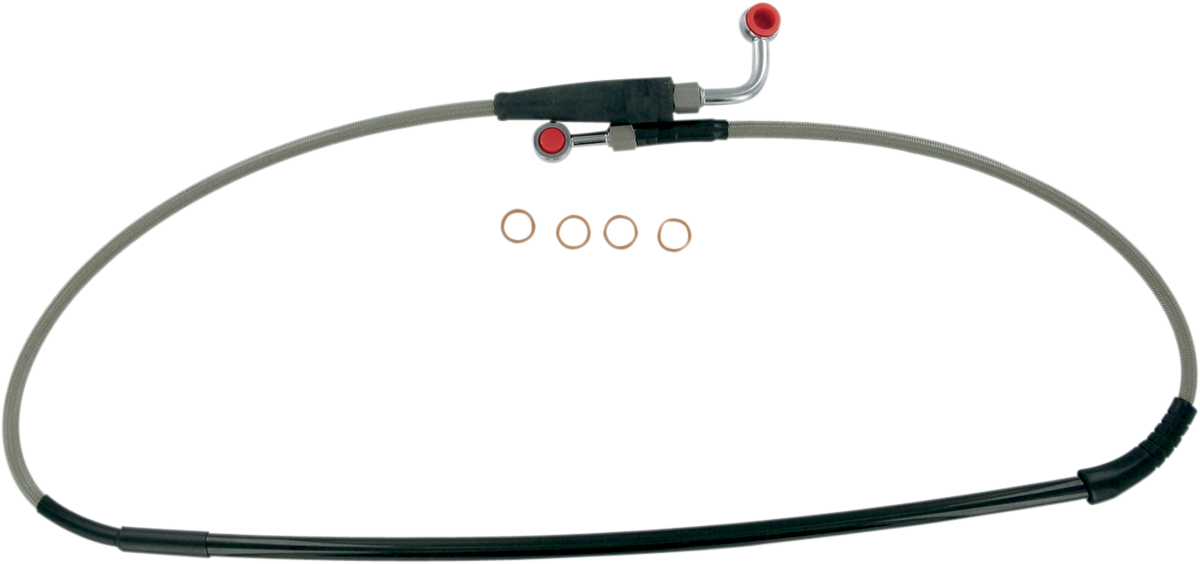 Brake Line - Front - Stainless Steel - CRF