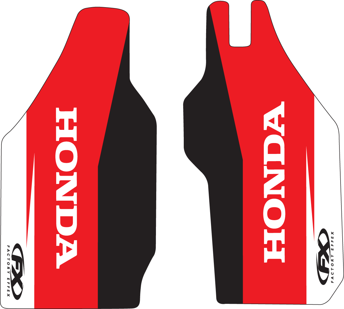 Fork Guard Graphic - Honda