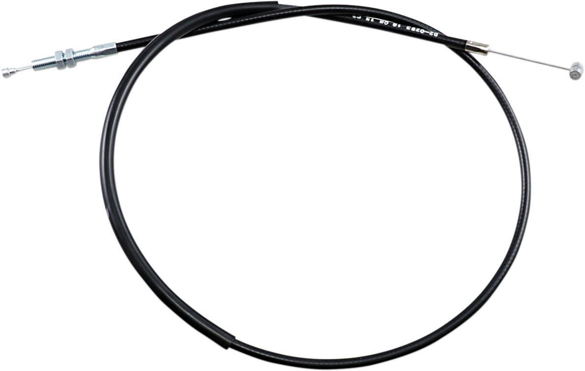 Clutch Cable - Honda - Black Vinyl