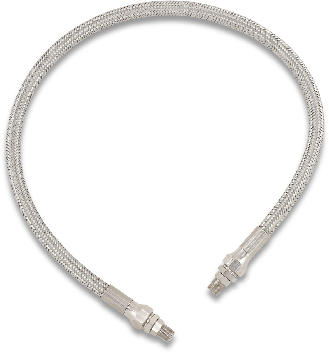 Oil Line with Fittings - Stainless Steel - 24"