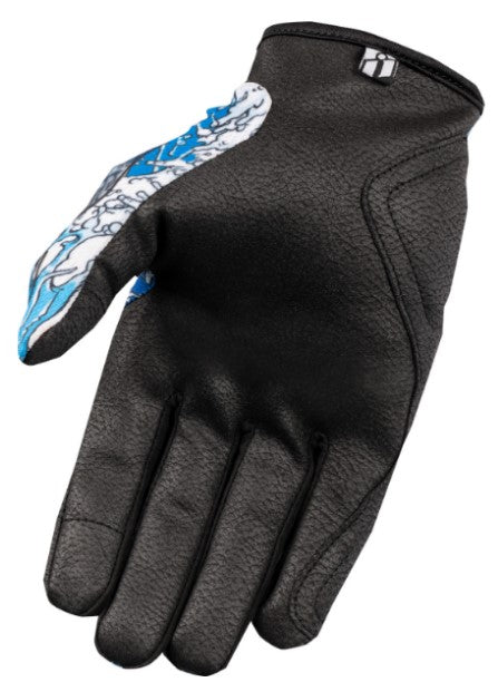 Guantes ICON Hooligan Dino Fury - Azul