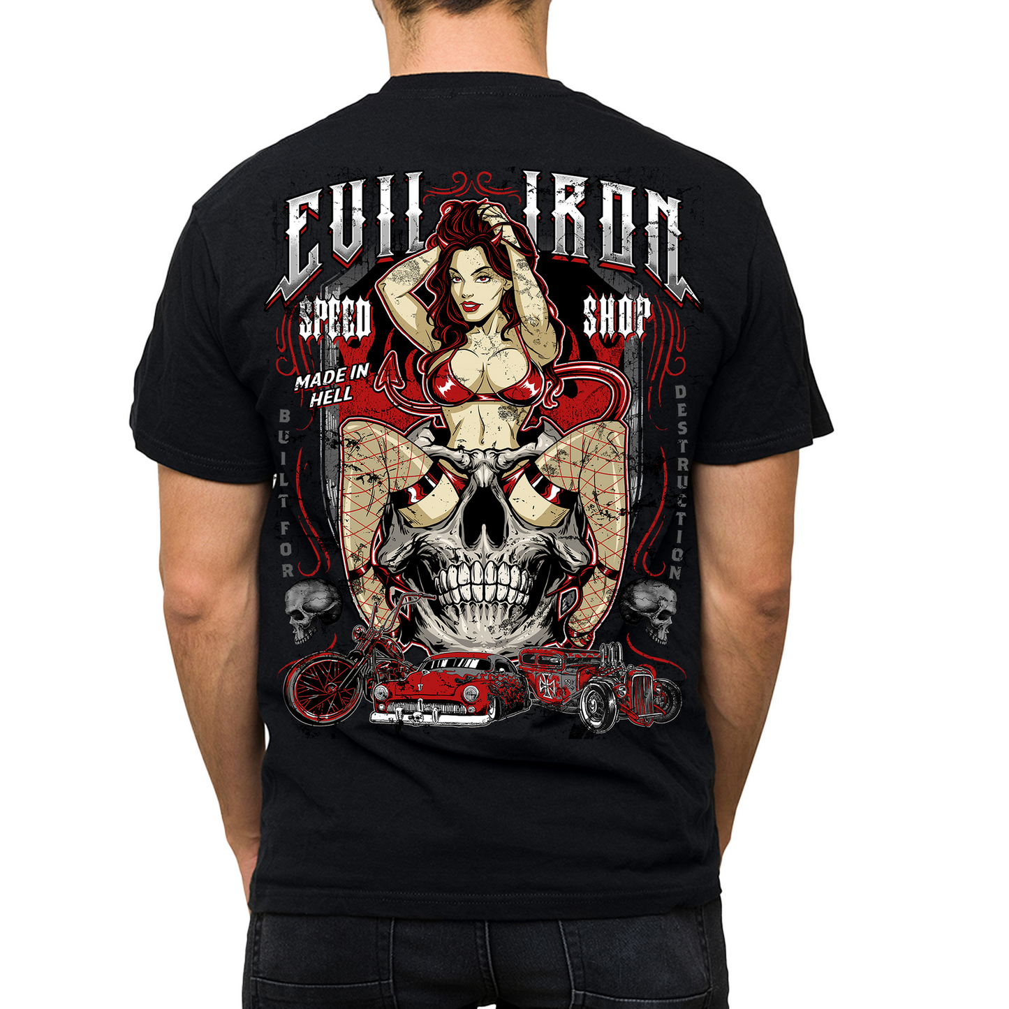 Playera Lethal Threat Evil Iron Speed Shop