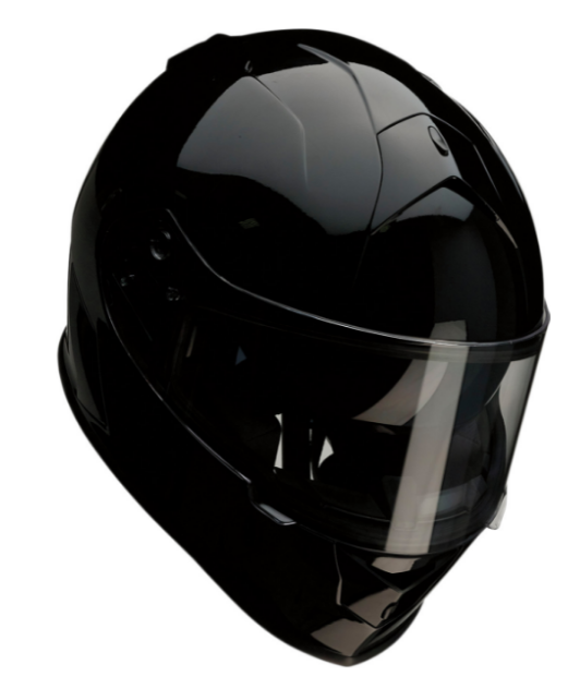 Casco Z1R Warrant - Negro Brillante, Integral