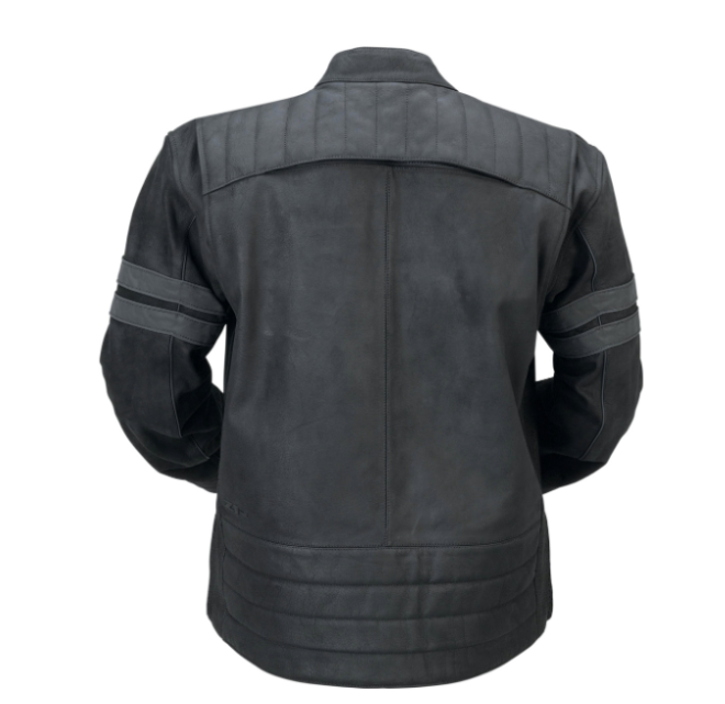 Chamarra Z1R Remedy Leather - Black