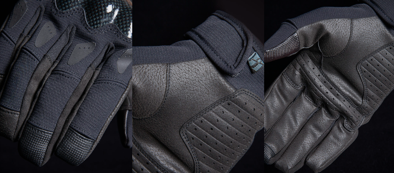 Guantes ICON Stormhawk CE - Negro