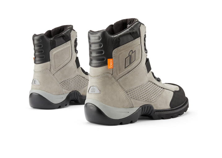 Botas ICON Stormhawk a prueba de Agua color Gris