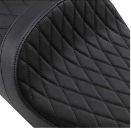 Low TR Seat - Diamond - Black - Vinyl