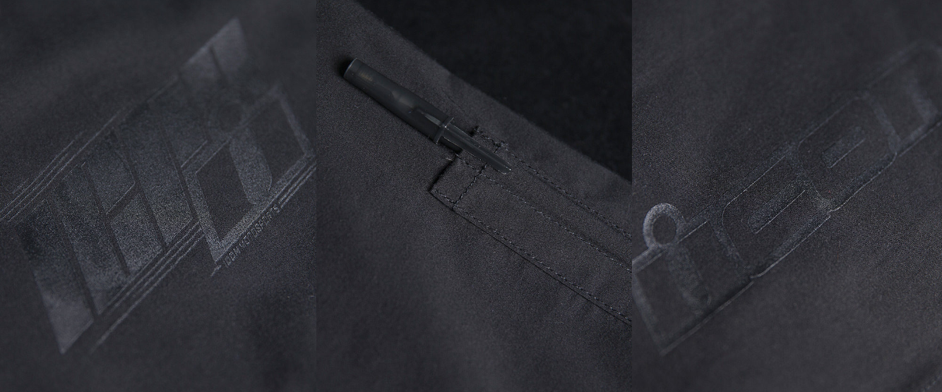 Pantalones ICON de compresión Field Armor - Negro
