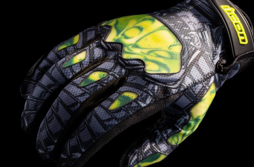 Guantes ICON Hooligan Outbreak - Verde