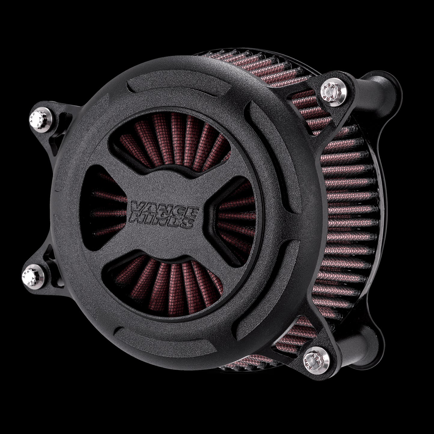 Filtro de Aire Vance & Hines VO2 X negro mate H-D Sportster 1991 a 2022