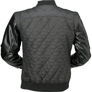Chamarra Z1R Bomber para Mujer - Negra