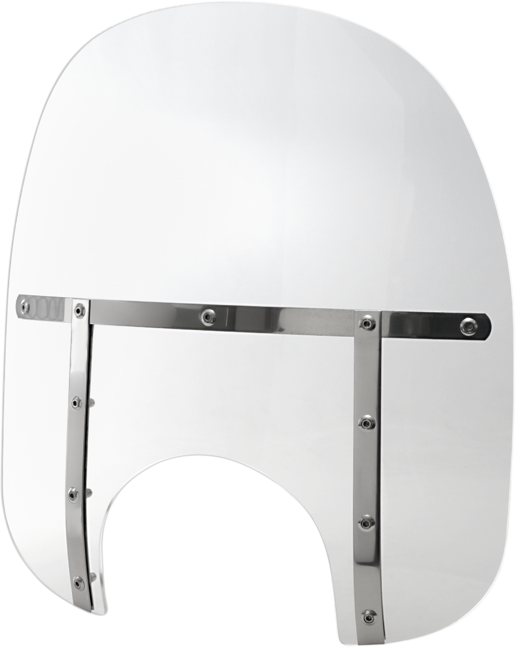 Fats Windshield - 17" - 9" Headlight - Clear